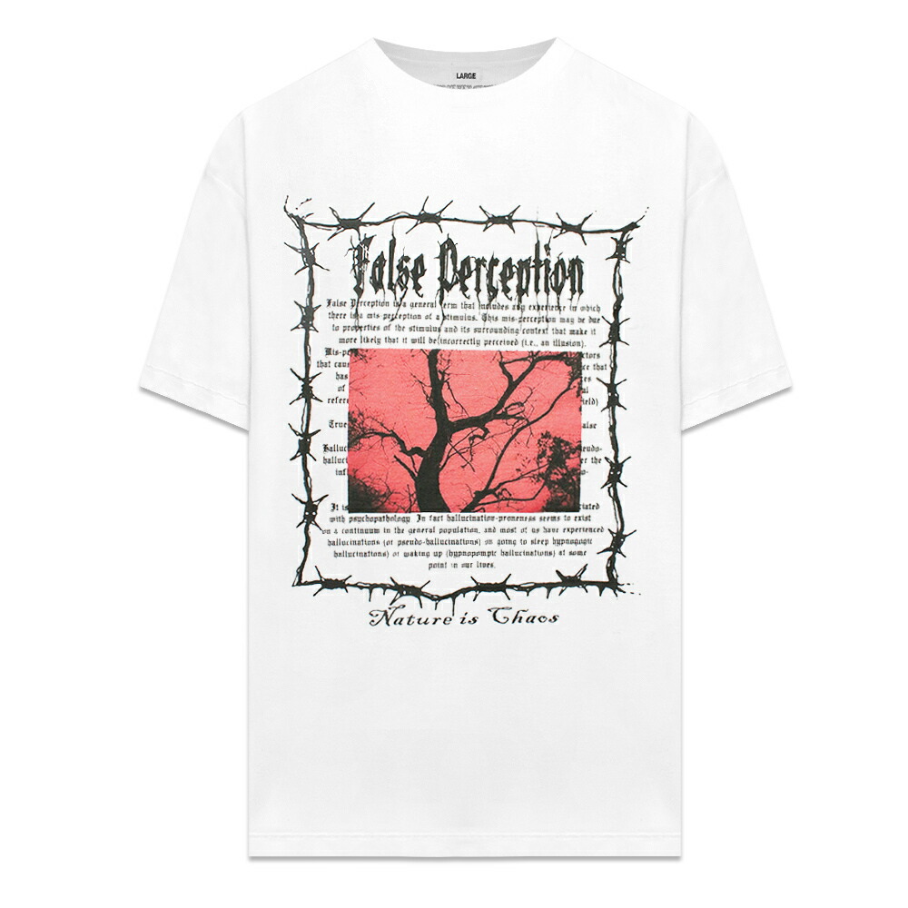 【楽天市場】FALSE PERCEPTION / Nature Is Chaos Tee：VENTURER