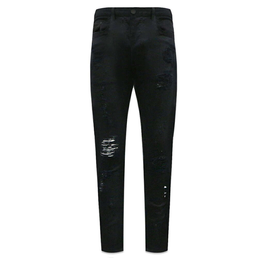 OAK NYC / Trashed Drop Skinny Jeans|VENTURER