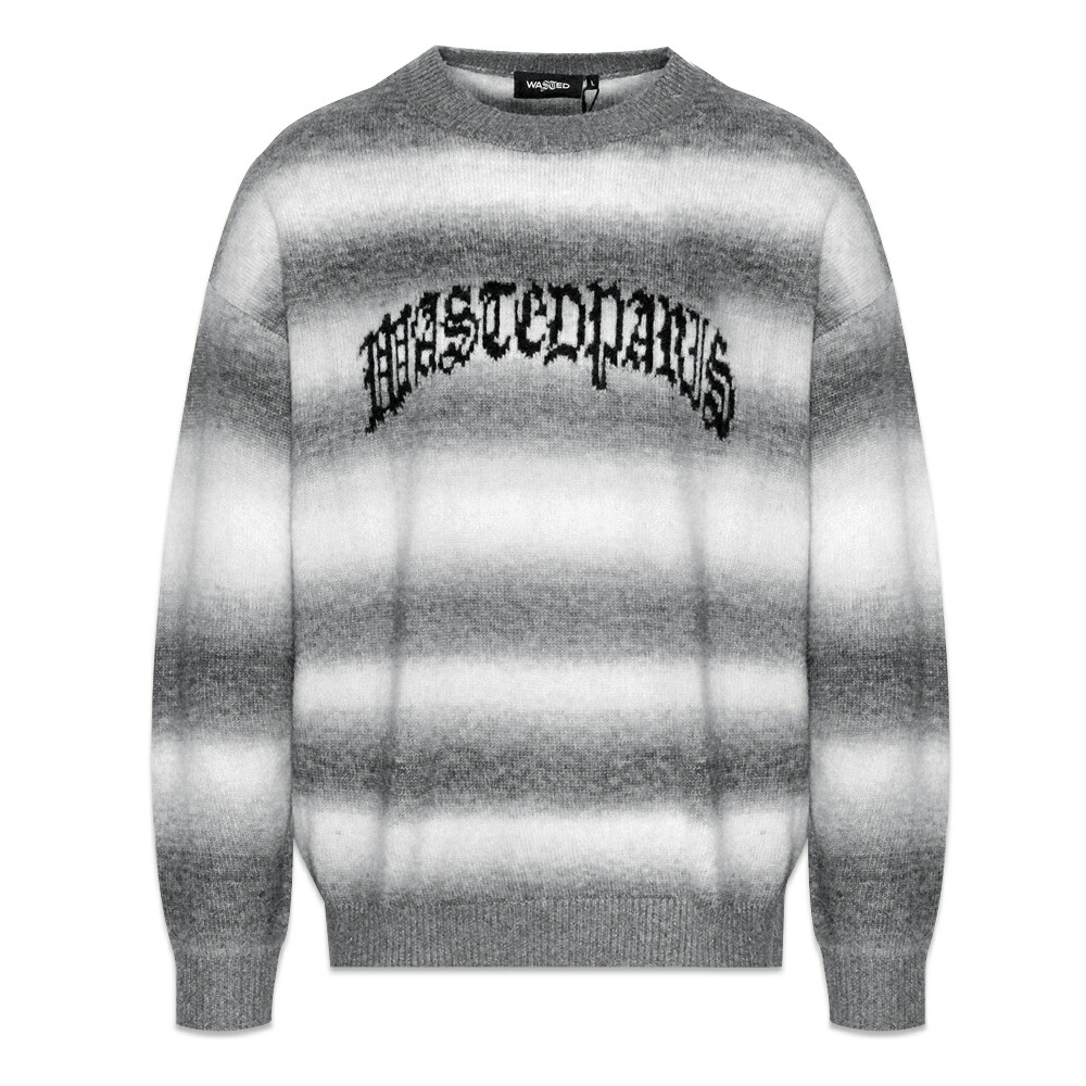 WASTED PARIS / Kingdom Blur Sweater GRAY