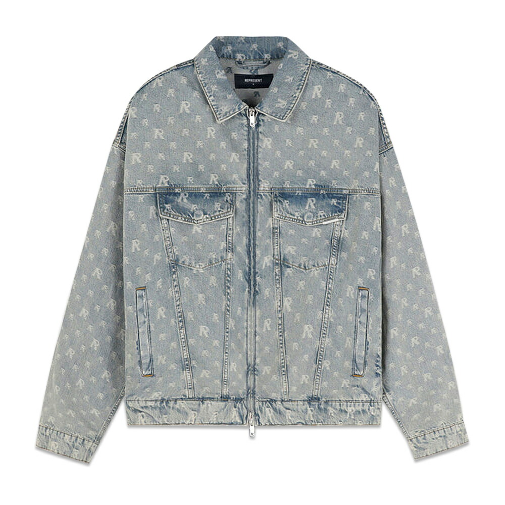 REPRESENT / Monogram Denim Jacket
