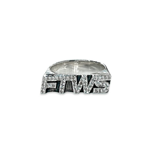 FOR THOSE WHO SIN / Speed Ring with CZ stones|VENTURER