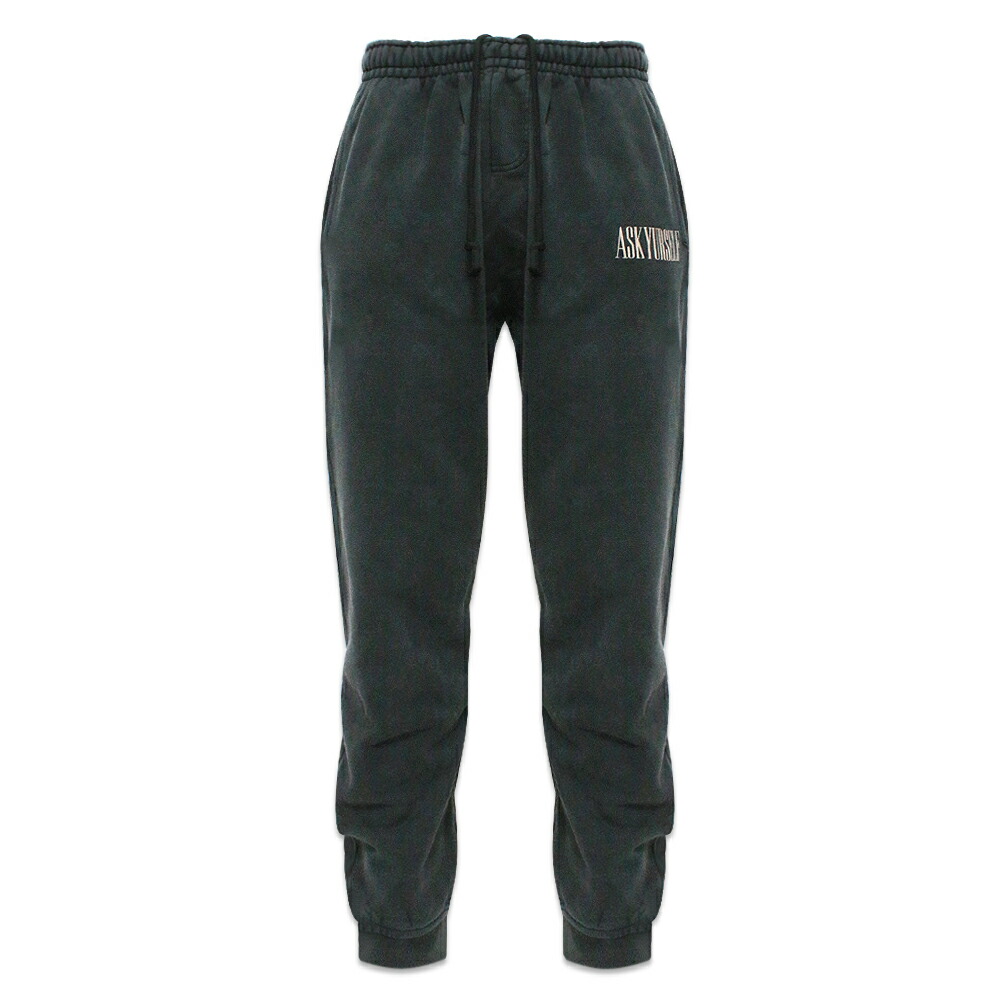 楽天市場】【中古】ASKYURSELFスウェットパンツ ブラック サイズ