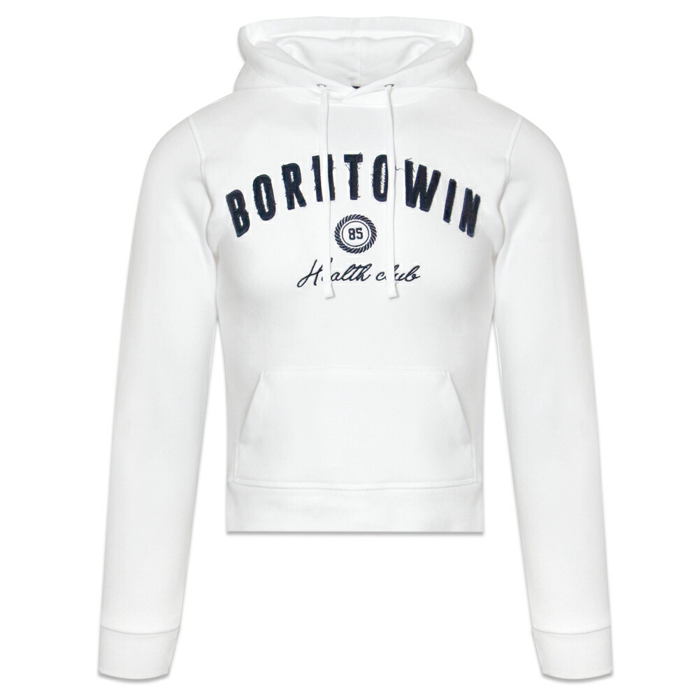 BORN TO WIN / BORNTOWIN Patch Slim Fit Hoodie