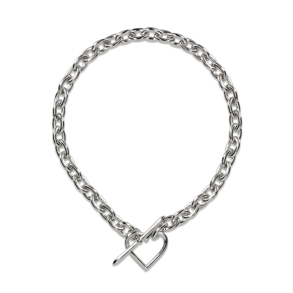 BASICKS / Heart Necklace (Medium Link)
