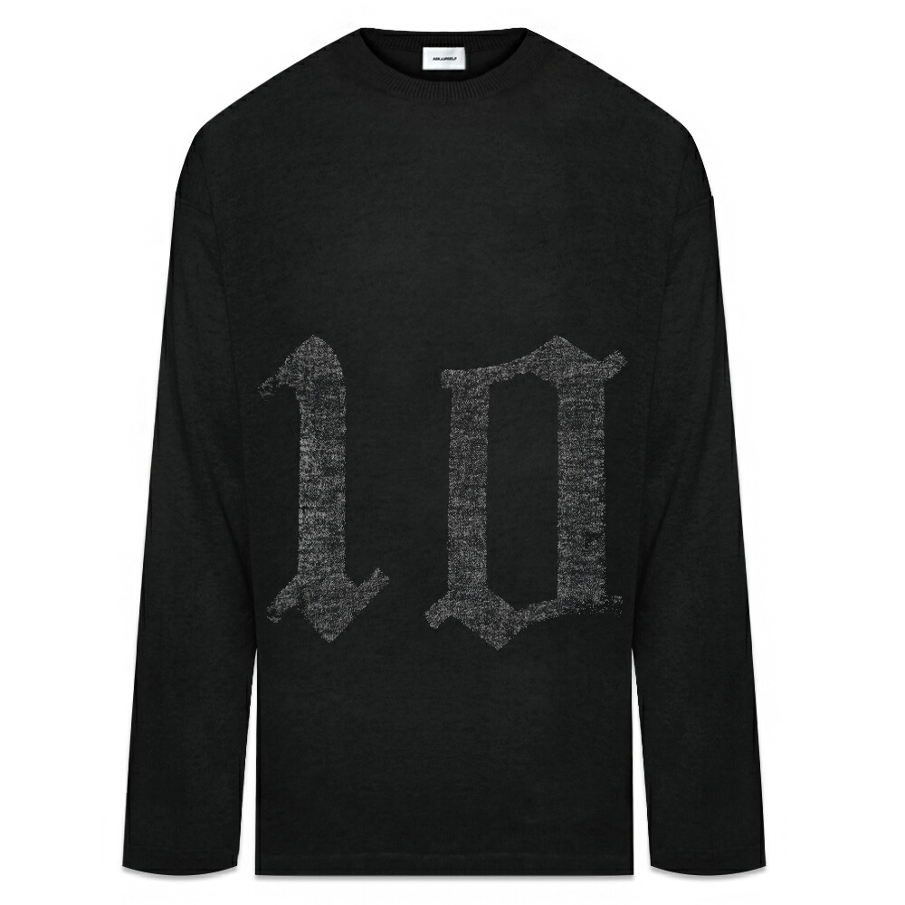 ASKYURSELF / Football Knit Mesh Jersey LS