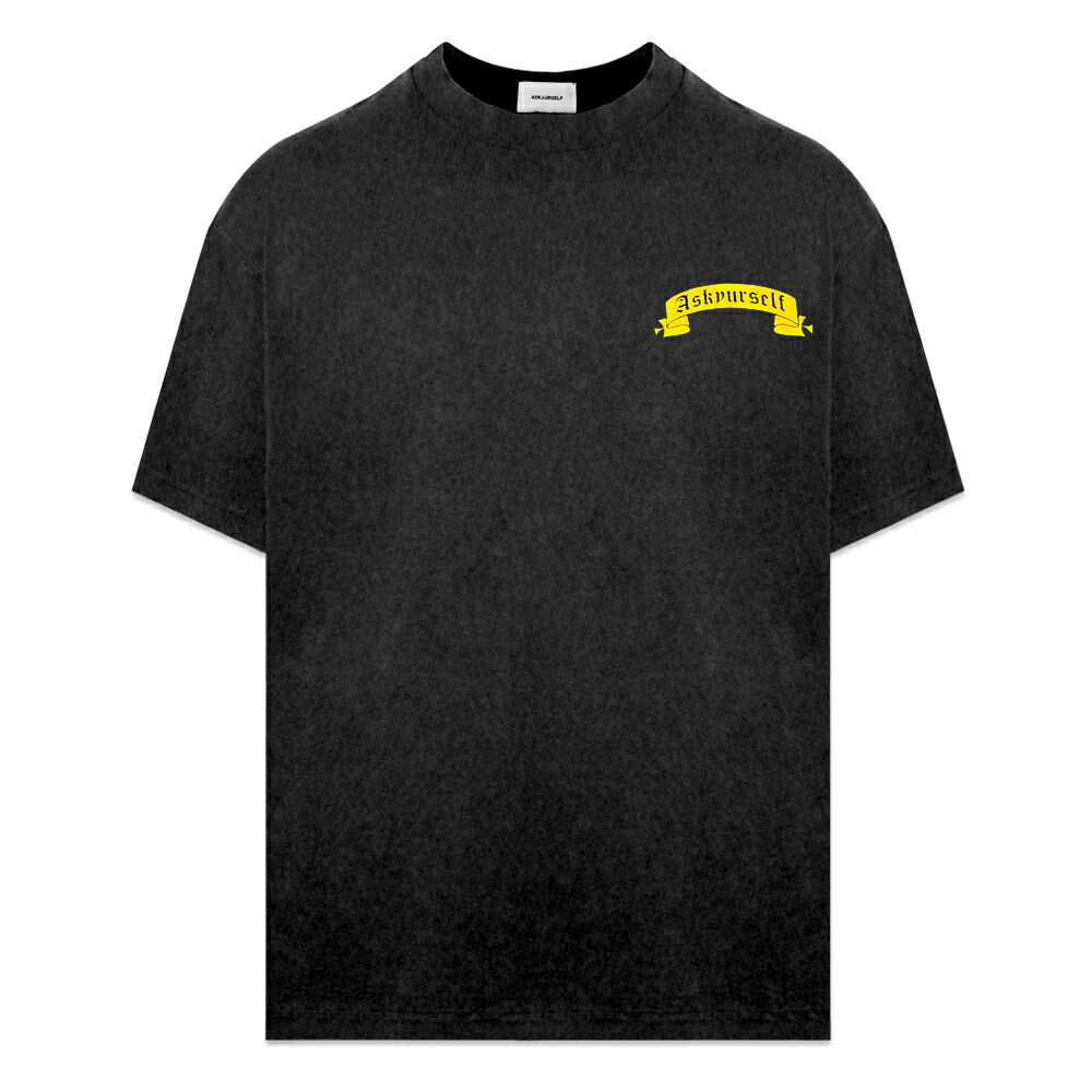 ☆ASKYURSELF☆カレッジコントラストTシャツ ASKYURSELF – ANSH46