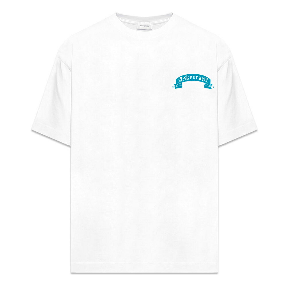 ASKYURSELF / Blue Banned Tee