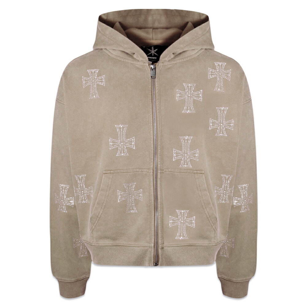 楽天市場】UNKNOWN LONDON / Dagger Rhinestone Zip Up Hoodie : VENTURER