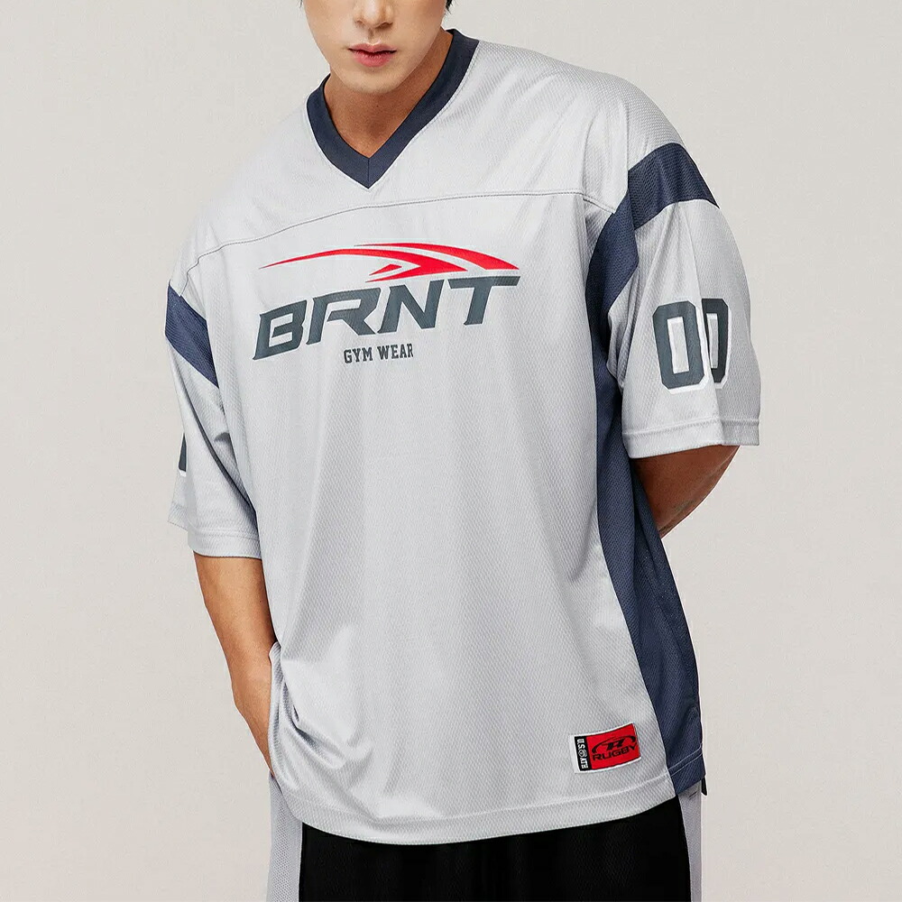 BORN TO WIN / MESH FOOTBALL JERSEY T-SHIRTS