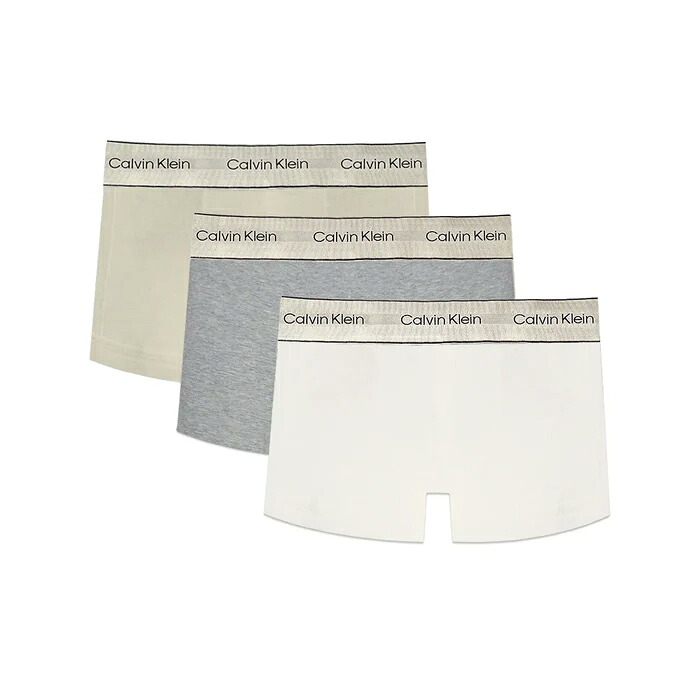 CALVIN KLEIN UNDERWEAR / Heritage Cotton Trunk 3PK｜VENTURER