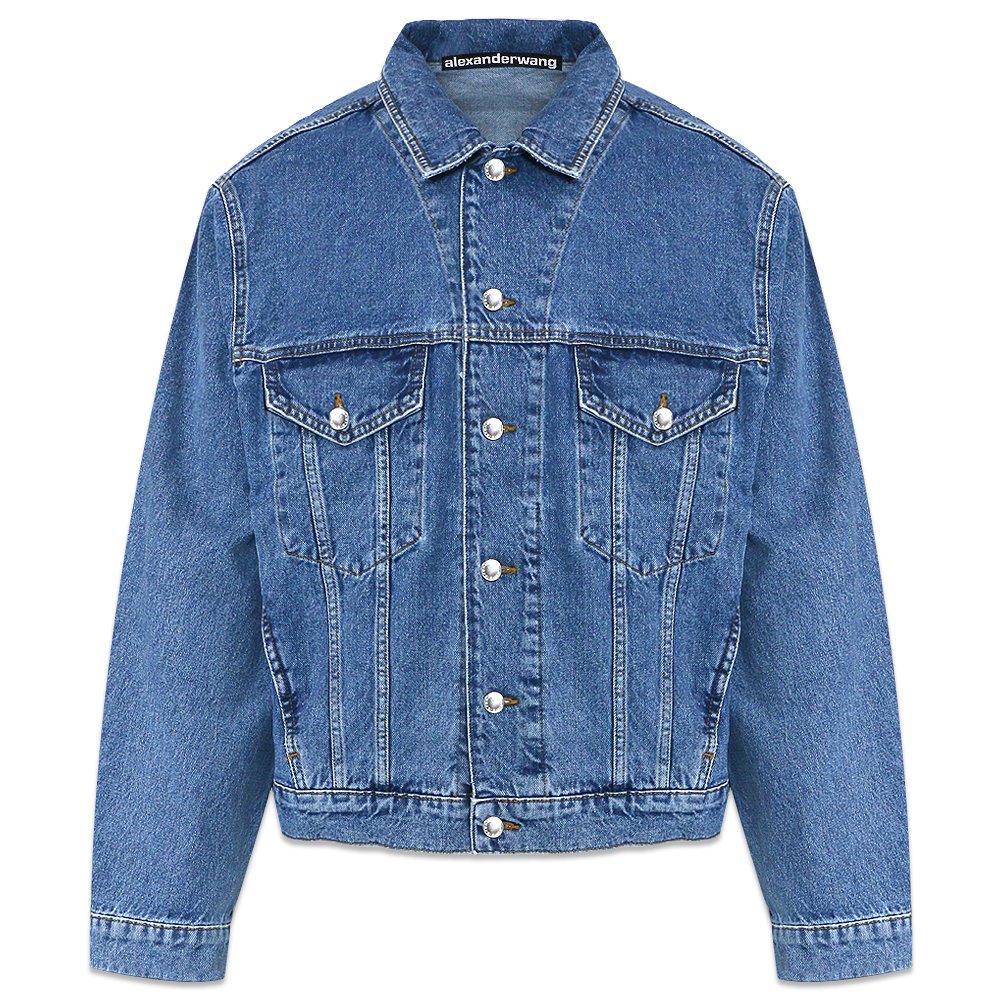 アレキサンダーワン　ジャケット Alexander Wang - ALEXANDER WANG アレキサンダーワン 袖レザー