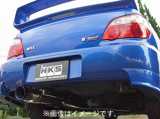 【個人宅発送可能】 HKS Super Turbo Muffler スーパーターボ マフラー SUBARU スバル インプレッサ WRX STi GDB EJ20(TURBO) 00/10-04/05 (31029-AF002)