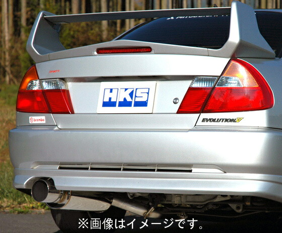 【自動車関連業者直送限定】 HKS サイレントハイパワー マフラー MITSUBISHI 三菱 ランサーエボリューション V CP9A 4G63 TURBO (31019-AM006)