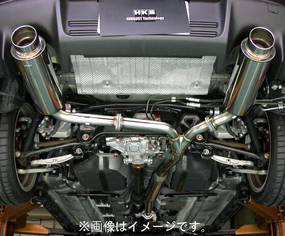 【個人宅発送可能】【受注生産品】HKS サイレントハイパワー マフラー 三菱 ランサーエボリューション X CZ4A 4B11 TURBO (31019-AM010)