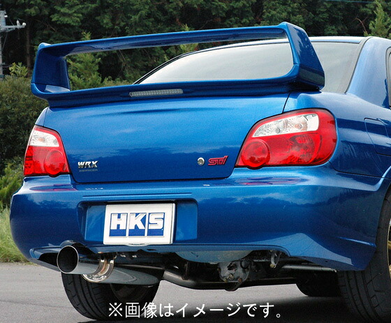 【個人宅発送可能】 HKS silent Hi-Power サイレントハイパワー マフラー SUBARU スバル インプレッサ GDB EJ20(TURBO) 04/06-07/06 (31019-AF015)