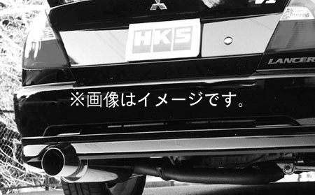 【自動車関連業者直送限定】 HKS Hi-Power409 ハイパワー409 マフラー MITSUBISHI ミツビシ ランサーエボリューション CP9A(V) 4G63(TURBO) 98/01-98/12 (31006-AM004)｜ＶＥＮＵＳ