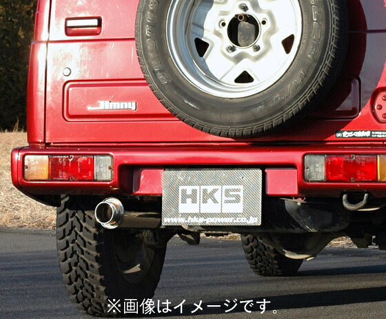 【個人宅発送可能】 HKS Hi-Power409 ハイパワー409 マフラー SUZUKI スズキ ジムニー JA22W, JA12W K6A(TURBO)/F6A(TURBO) 95/11-98/09 (31006-AS010)