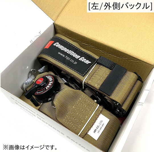 【個人宅発送可能】【競技専用品】HPI 4点式 レーシングハーネス ゴールド 金 左 Racing Harness FIA公認 (HPRH-4900GD-L)|VENUS