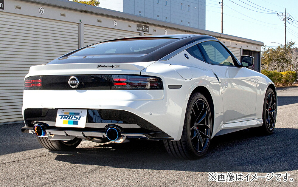 フェアレディZZ33★TRUST Greddy グレッディーリア マフラー TRUST トラスト GReddy マフラーガーニッシュ RZ34 フェアレディ