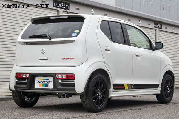 【自動車関連業者直送限定 】 TRUST トラスト GReddy パワーエクストリームR マフラー キャタ付 アルトワークス 4WD HA36S R06A (10193306)