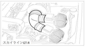 【個人宅発送可能】TRUST トラスト サクションチューブ NISSAN ニッサン スカイライン GT-R BNR32 BCNR33 BNR34 RB26DETT (11920110)