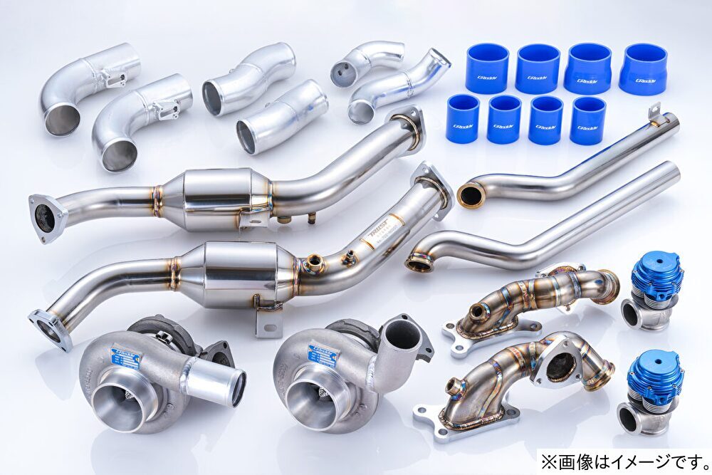 【個人宅発送可能】TRUST トラスト GReddy タービンキット ウエストゲート NISSAN ニッサン フェアレディZ RZ34 VR30DDTT 18G-8cm ツイン (11520151)