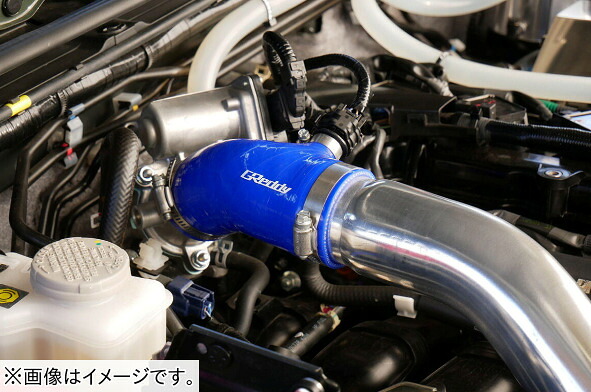 【個人宅発送可能】TRUST トラスト インテークホース シリコン ブルー 青 SUZUKI スズキ ジムニーシエラ ノマド JB74W JC74W (11990400)｜ＶＥＮＵＳ