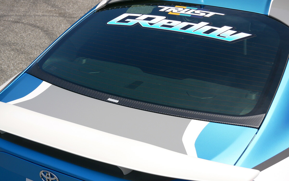 【自動車関連業者直送限定】TRUST トラスト GReddy エアロキット リアウィンドスポイラー ZC6 FA20 SUBARU スバル BRZ (17010251)