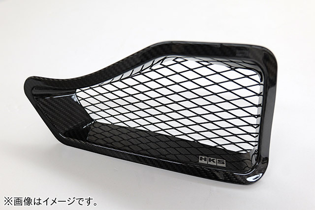 【個人宅発送可能】HKS CARBON AIR DUCT カーボンエアダクト オイルクーラーキット ブラック オプションパーツ HONDA ホンダ シビックタイプR FL5 K20C 22.09~ (15999-AH001)