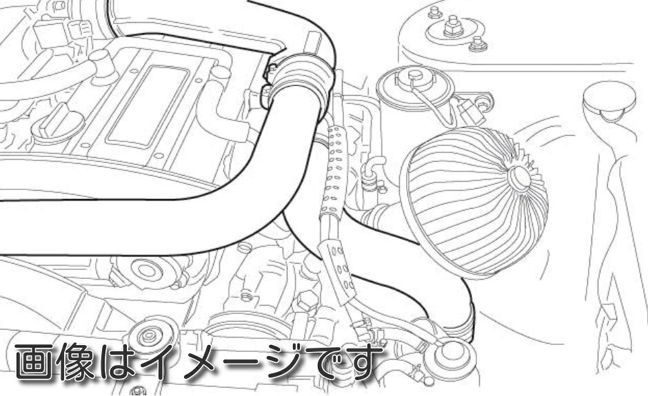 【個人宅配送可能】 TRUST トラスト GReddy アルミインテークパイプセット NISSAN ニッサン スカイライン HCR HNR32 (12020912)