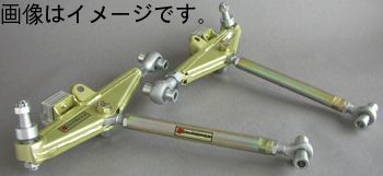 イケヤフォーミュラ　ロールセンターアジャスターピロ・アルミ製トランスバースリンク（ノーマルロワアーム）　インプレッサ（GD#/F・Gタイプ） IKEYA FORMULA ロールセンターアジャスターピロ・ロワアーム のパーツ