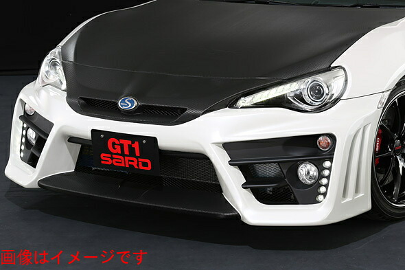 【自動車関連業者直送限定】【受注生産品】 サード SARD エアロ GT1 パフォーマンス エアロ 86 ZENKI フロントバンパー ダクト穴開けあり TOYOTA トヨタ 86 FRP (81026)