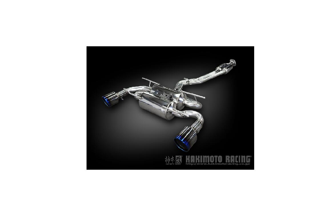 【個人宅発送可能】 柿本 Class KR マフラー チタンフェイステール Dualセンター付き TOYOTA トヨタ 86 ZN6 M/C後 FA20 2WD FR 6MT 6AT (T713147WC)｜ＶＥＮＵＳ