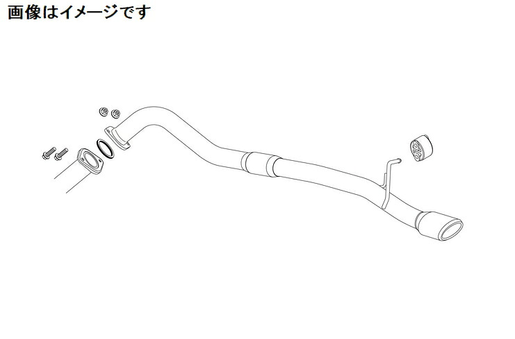 【個人宅発送可能】FUJITSUBO フジツボ マフラー A-Sシリーズ GDH201V ハイエース 2.8DT 2WD ロングバン 標準フロア (360-28034)｜ＶＥＮＵＳ 35,510円