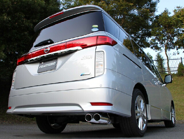 【自動車関連業者様限定】【受注生産品】FUJITSUBO フジツボ マフラー A-Sシリーズ NISSAN PE52 エルグランド ハイウェイスター 2WD (370-17872)