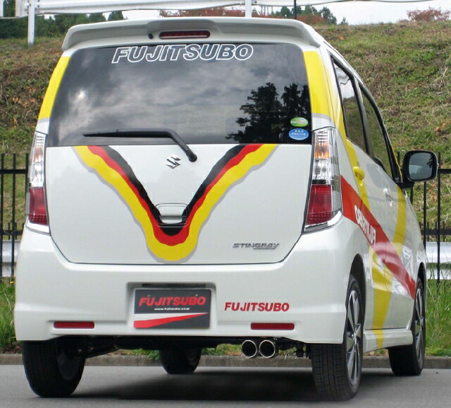 【自動車関連業者様限定】FUJITSUBO フジツボ マフラー A-KシリーズSUZUKI MH23S ワゴンR スティングレー ターボ 2WD 4WD (750-80281)｜ＶＥＮＵＳ