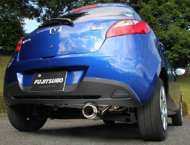 【個人宅発送可能】FUJITSUBO フジツボ マフラー A-Rシリーズ MAZDA DE3FS デミオ 1.3 2WD (550-41532)