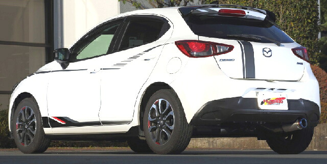 【個人宅発送可能】FUJITSUBO フジツボ マフラー RIVID MAZDA DJ5FS デミオ 1.5 DT 2WD (860-41545)