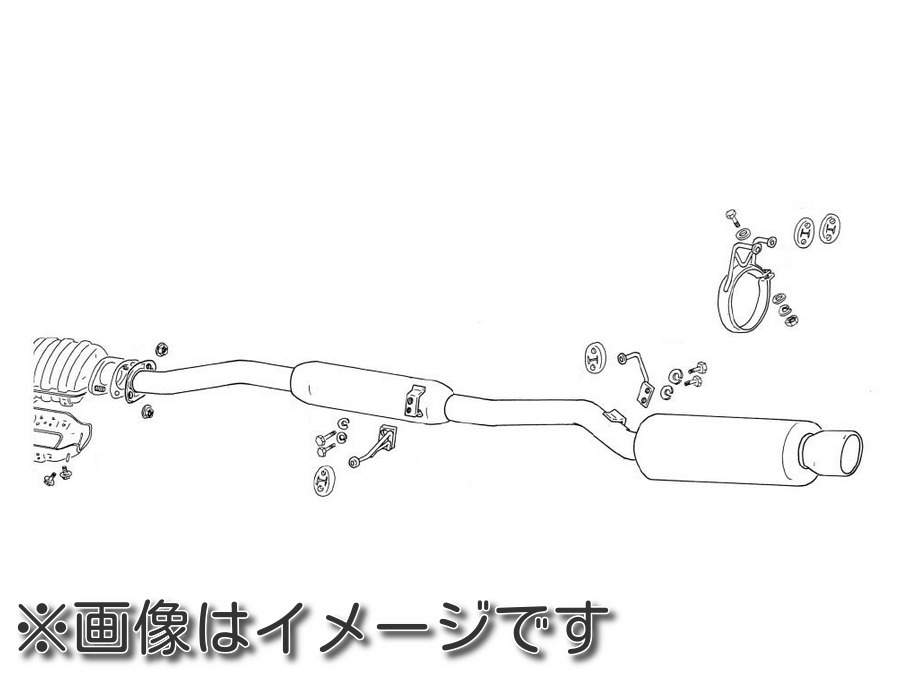 【自動車関連業者直送限定】【受注生産品】FUJITSUBO フジツボ マフラー LEGALIS レガリス シリーズ Super R NISSAN RPS13 180SX 2.0 ターボ (390-13047)｜ＶＥＮＵＳ
