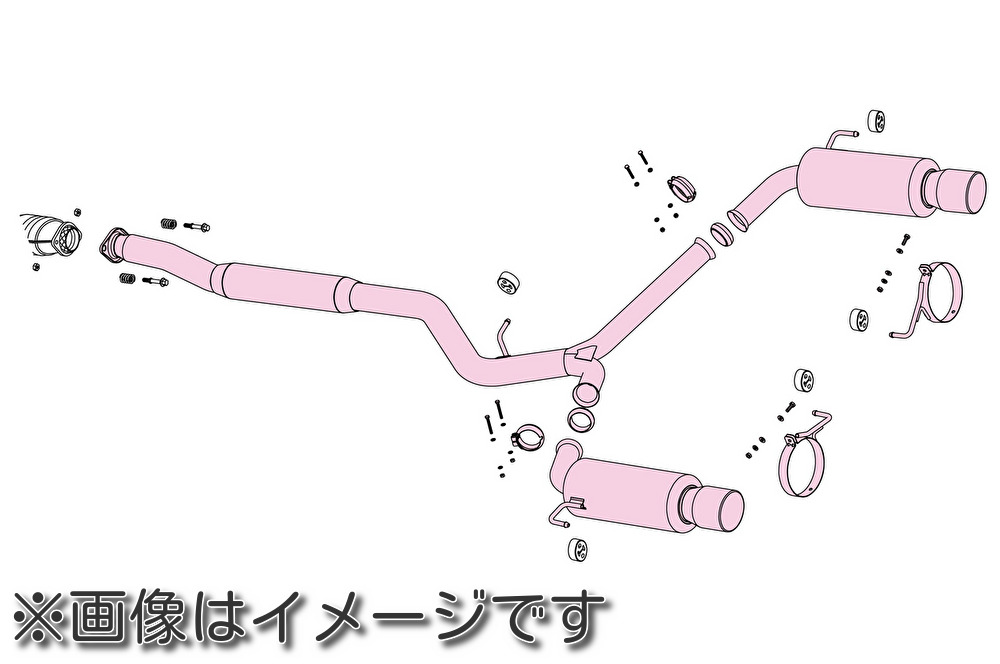 【個人宅発送可能】【受注生産品】FUJITSUBO フジツボ マフラー LEGALIS レガリス シリーズ Super R SUBARU BL5 レガシィ B4 2.0 GT (390-64063)｜ＶＥＮＵＳ 86,887円