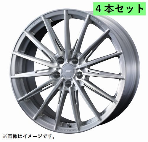 Weds ウェッズ 18&times;8.0J +45 5穴 PCD114.3 BRUSHED ホイール 4本 F-ZERO FZ-4 エフゼロ エフゼットフォー (39942)｜ＶＥＮＵＳ