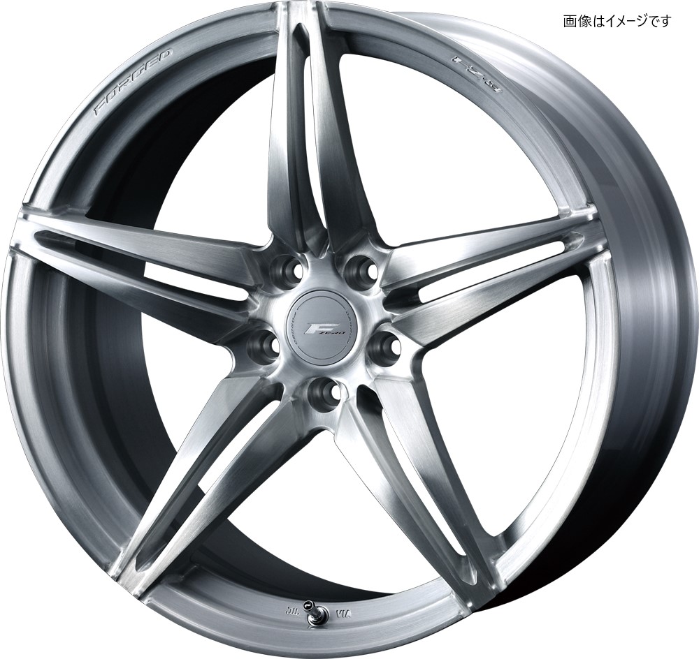 Weds ウェッズ 20×9.5J +48 5穴 PCD114.3 BRUSHED ホイール 1本 F-ZERO FZ-3 エフゼロ エフゼットスリー (39477)