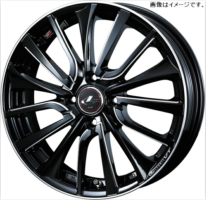 Weds ウェッズ 16 5 0j 45 4驢馬 Pcd100 Pbm Sc ホイール 1脚本 Leonis Vt レオニス ブイ茶 Ice Org Br