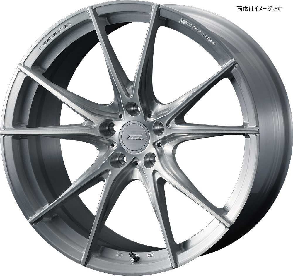 Weds ウェッズ 20×8.5J +20 5穴 PCD120 BRUSHED ホイール 1本 F-ZERO FZ-2 エフゼロ エフゼットツー (39014)|VENUS
