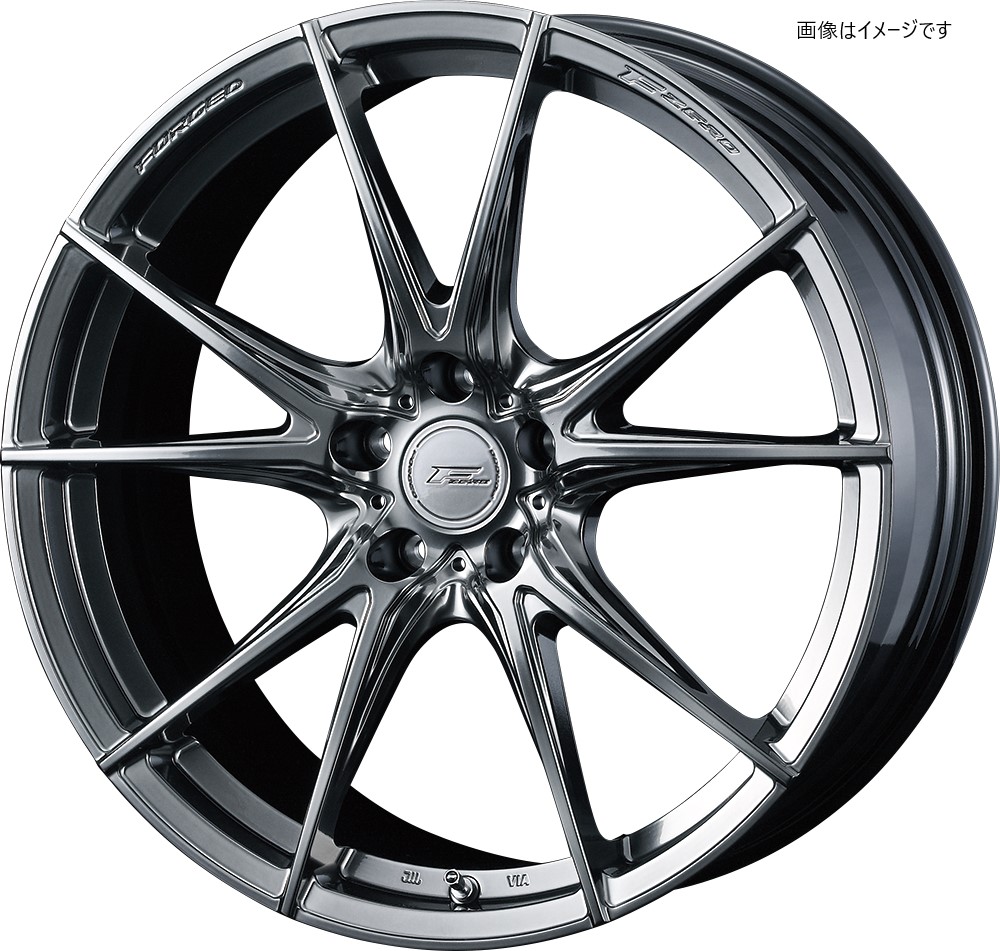 Weds ウェッズ 18×8.0J +45 5穴 PCD114.3 DIAMOND BLACK ホイール 1本 F-ZERO FZ-2 エフゼロ エフゼットツー (39003)