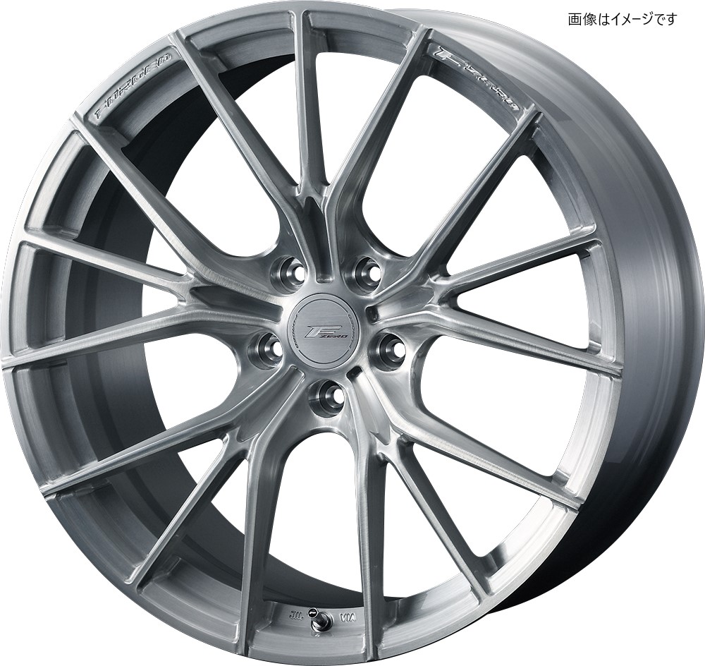 Weds ウェッズ 21&times;9.0J +25 5穴 PCD120 BRUSHED ホイール 1本 F-ZERO FZ-1 エフゼロ エフゼットワン (38992)｜ＶＥＮＵＳ
