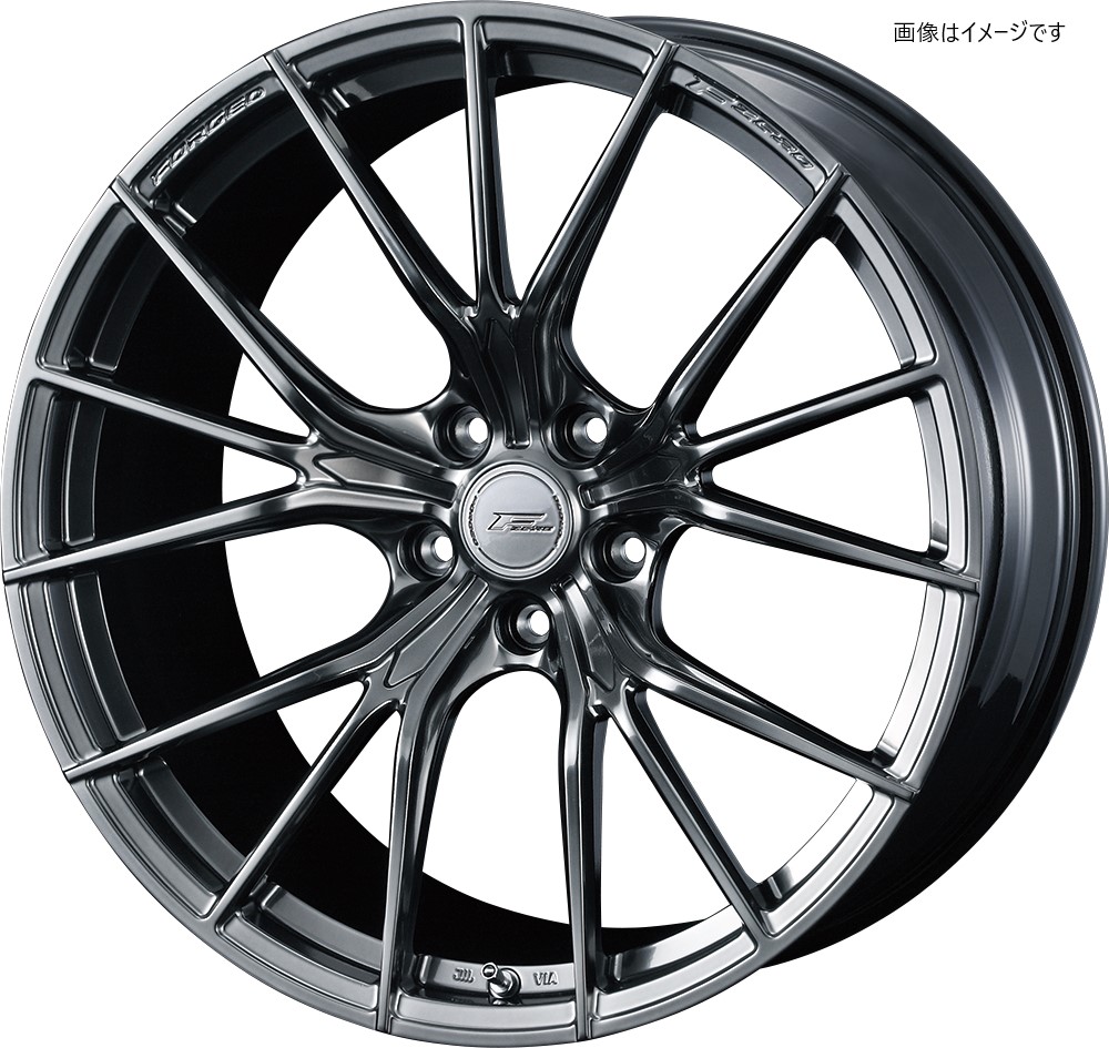 Weds ウェッズ 21×10.0J +30 5穴 PCD120 DIAMOND BLACK ホイール 4本 F-ZERO FZ-1 エフゼロ エフゼットワン (38995)
