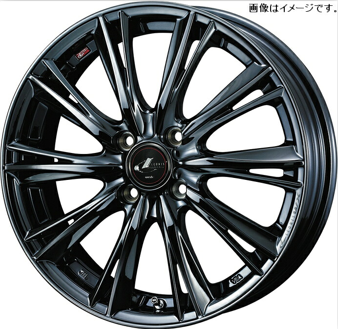 【個人宅発送可能】 Weds ウェッズ 16×5.0J +45 4穴 PCD100 BMC1 ホイール 1本 LEONIS WX レオニス ダブルエックス (39263)