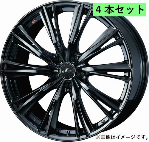 Weds ウェッズ 18×8.0J +42 5穴 PCD114.3 BMC1 ホイール 4本 LEONIS WX レオニス ダブルエックス (39270)|VENUS