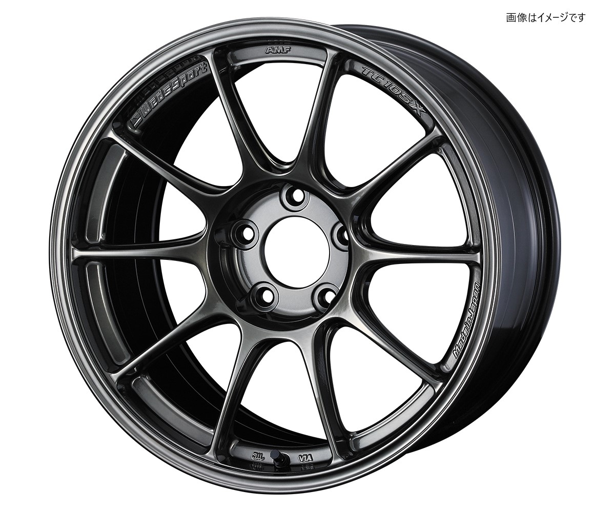 【個人宅発送可能】 Weds ウェッズ 17×9.5J +45 5穴 PCD114.3 EJ-TITAN ホイール 1本 WEDS SPORT TC-105X ウエッズスポーツ ティーシーイチゼロゴエックス (73530)